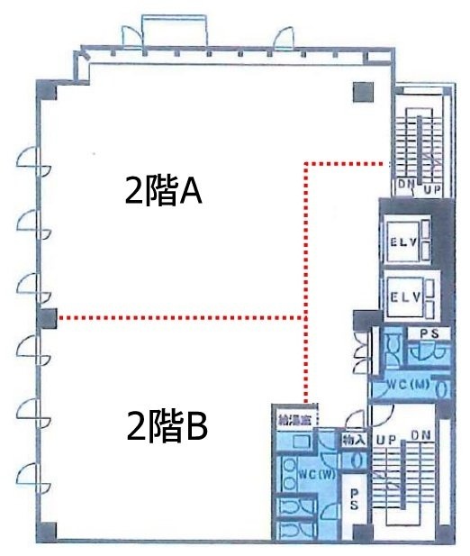 千葉中央トーセイビルB 間取り図