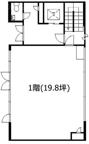 アライズビル1F 間取り図