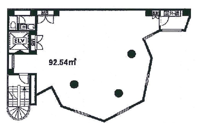 belle恵比寿7F 間取り図