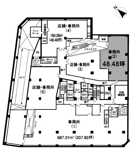 東京建物東渋谷ビル2 間取り図