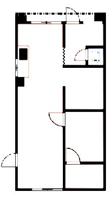 東ビル101 間取り図