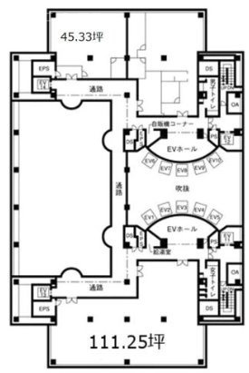 住友ケミカルエンジニアリングセンタービル3F 間取り図