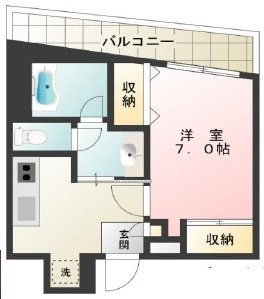 Mikiビル602 間取り図