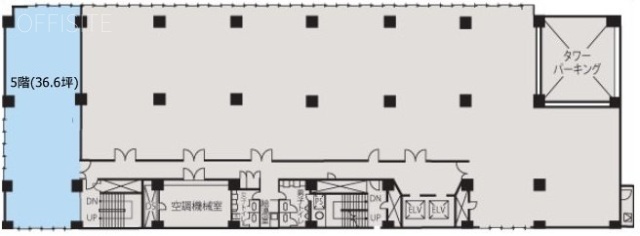 JPR横浜ビル5F 間取り図