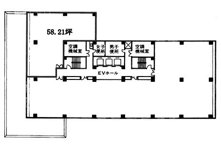 TIMECROSS YOKOHAMA6F 間取り図