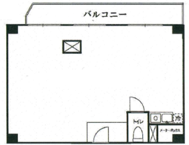 渋谷アジアマンション102 間取り図