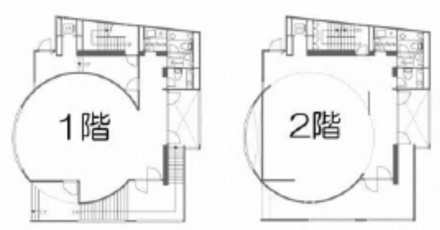 プラザF3ビル1F~2F 間取り図