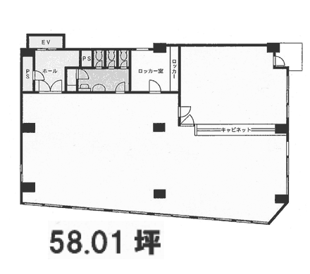 横浜OSビル5F 間取り図