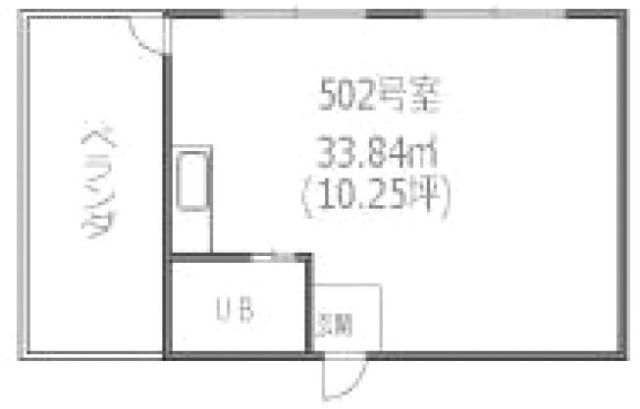 サン・エルサ502 間取り図