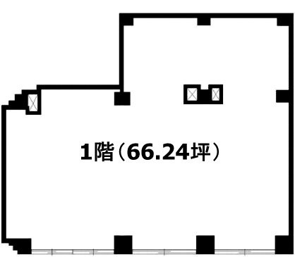 シエーヌ大塚ビル1F 間取り図