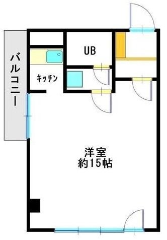 バーナードハウス303 間取り図