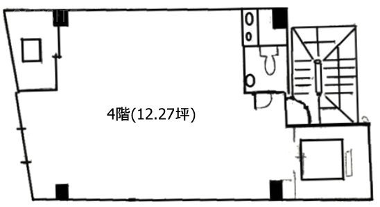 NSビル4F 間取り図