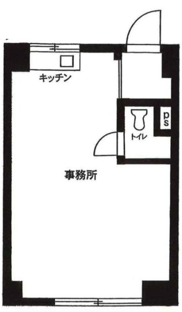 カーサ御苑402 間取り図
