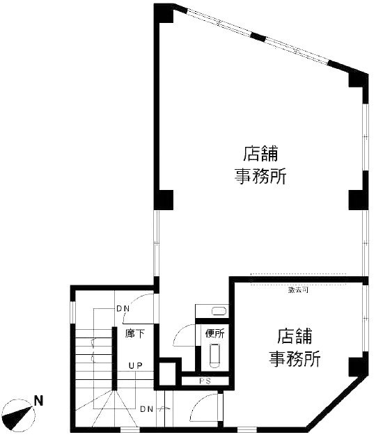 青木ビル3F 間取り図