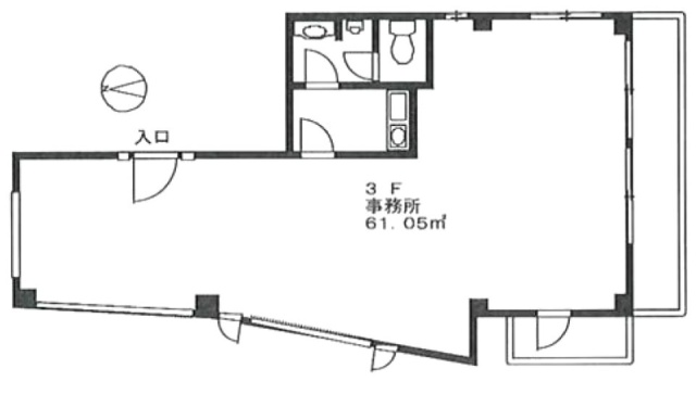 SKビル3F 間取り図