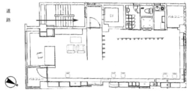 conning placeビル2F 間取り図