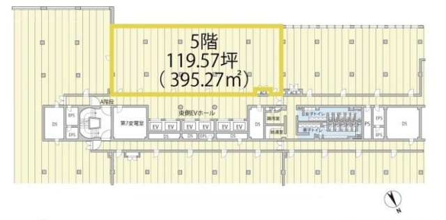 大手町ビル5F 間取り図