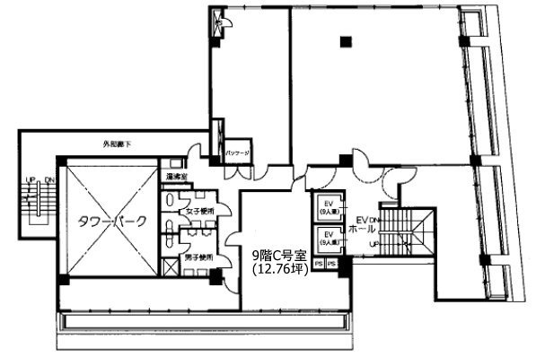 鈴和ビルC 間取り図