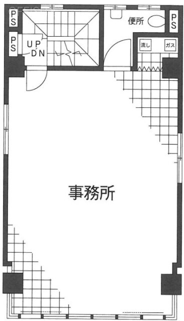 コーブ九段3F 間取り図