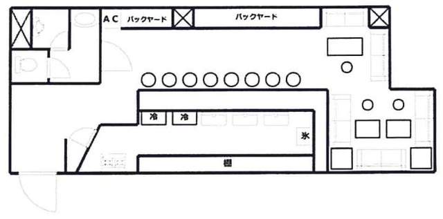 関内福島ビル3-A 間取り図