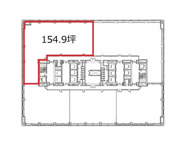 興和川崎西口ビル10F 間取り図