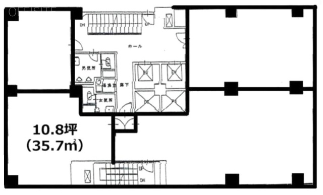 明宏(めいこう)ビル本館4F 間取り図