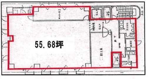 桜木町シティビル3F 間取り図