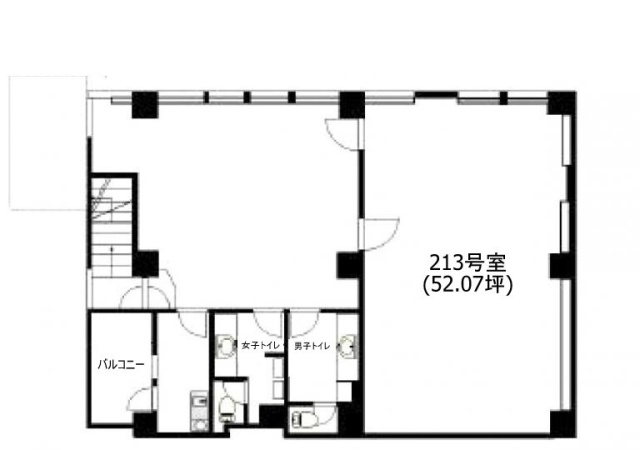 セントビラ永谷ビル213 間取り図