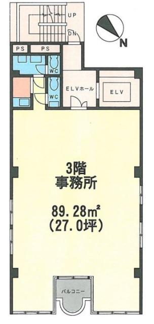 ATビル6F 間取り図