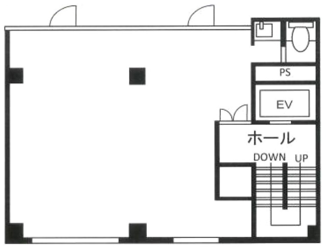 シーアイビル4F 間取り図