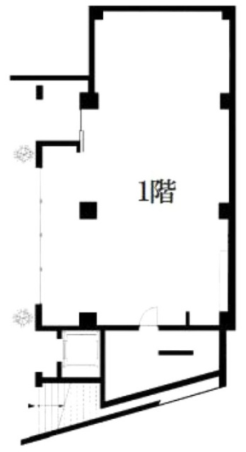 ル・ソレイユ3ビル1F 間取り図