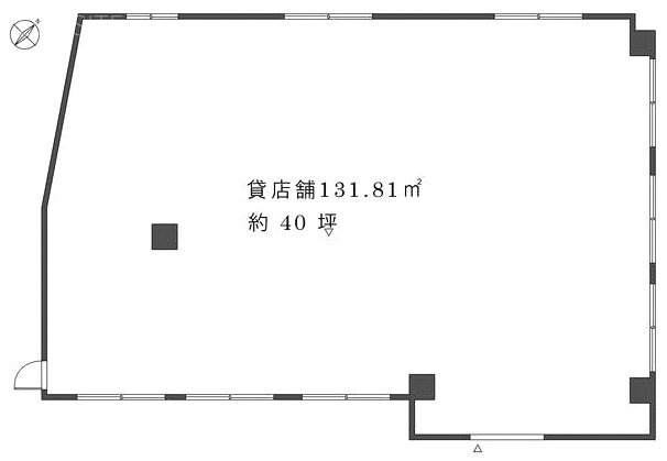 金井ビル1F 間取り図