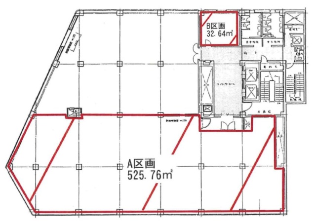 五反田第一生命ビルA 間取り図