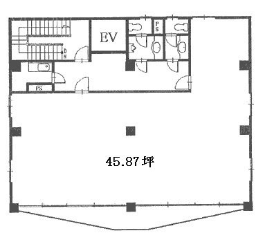 関内DOMONビル4F 間取り図