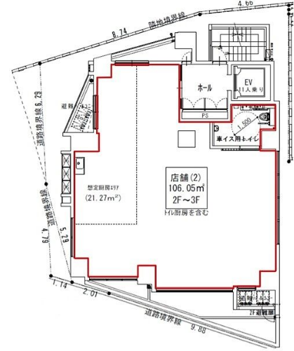 SIL西新宿3F 間取り図