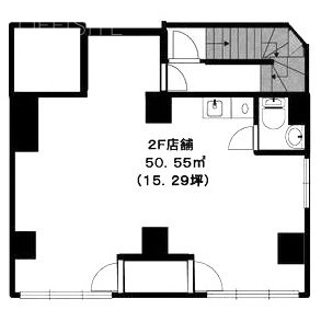 パークヒル6ビル2F 間取り図