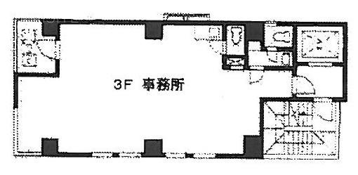 内神田ビル3F 間取り図