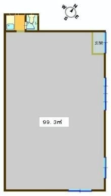 タチバナビル1F 間取り図