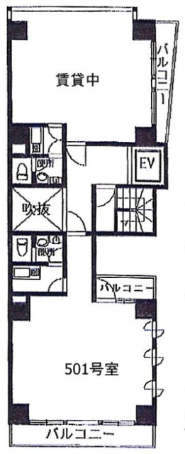 OHD練馬ビル501 間取り図