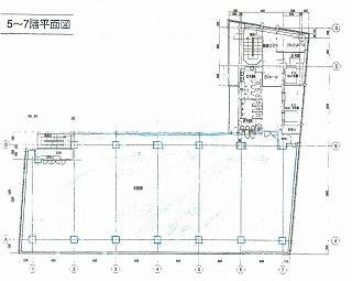 TOKYU REIT新宿ビル5F 間取り図