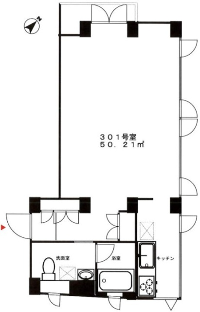 南青山コトリビル301 間取り図