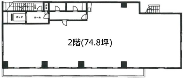 湯島KCビル2F 間取り図