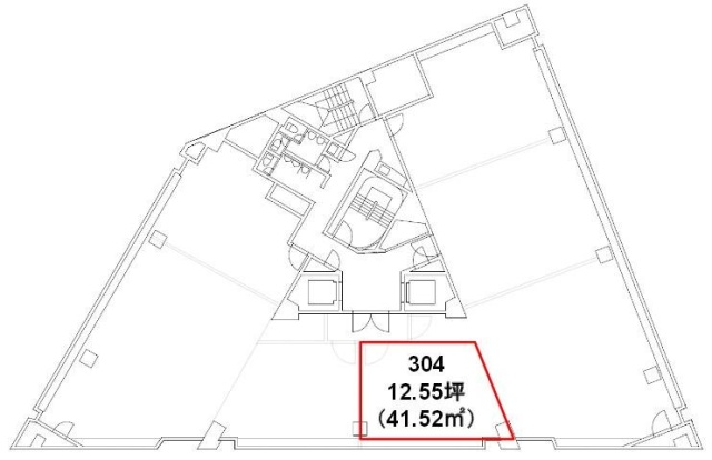 32芝公園ビル南 間取り図