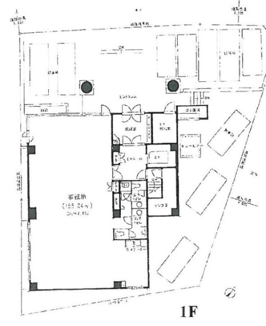 アンバービル1F 間取り図