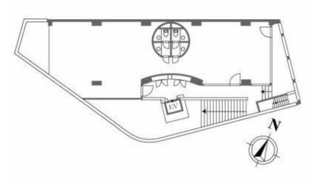 クレアトゥール1F 間取り図