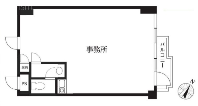 BRロジエビル3F 間取り図