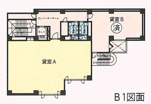 駿河台サンライズA 間取り図