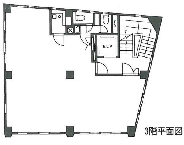 イマイビル3F 間取り図