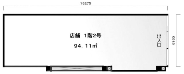 萩原ビル102 間取り図