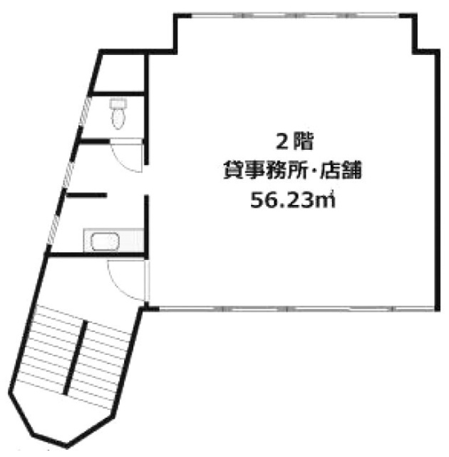 SHKビル2F 間取り図